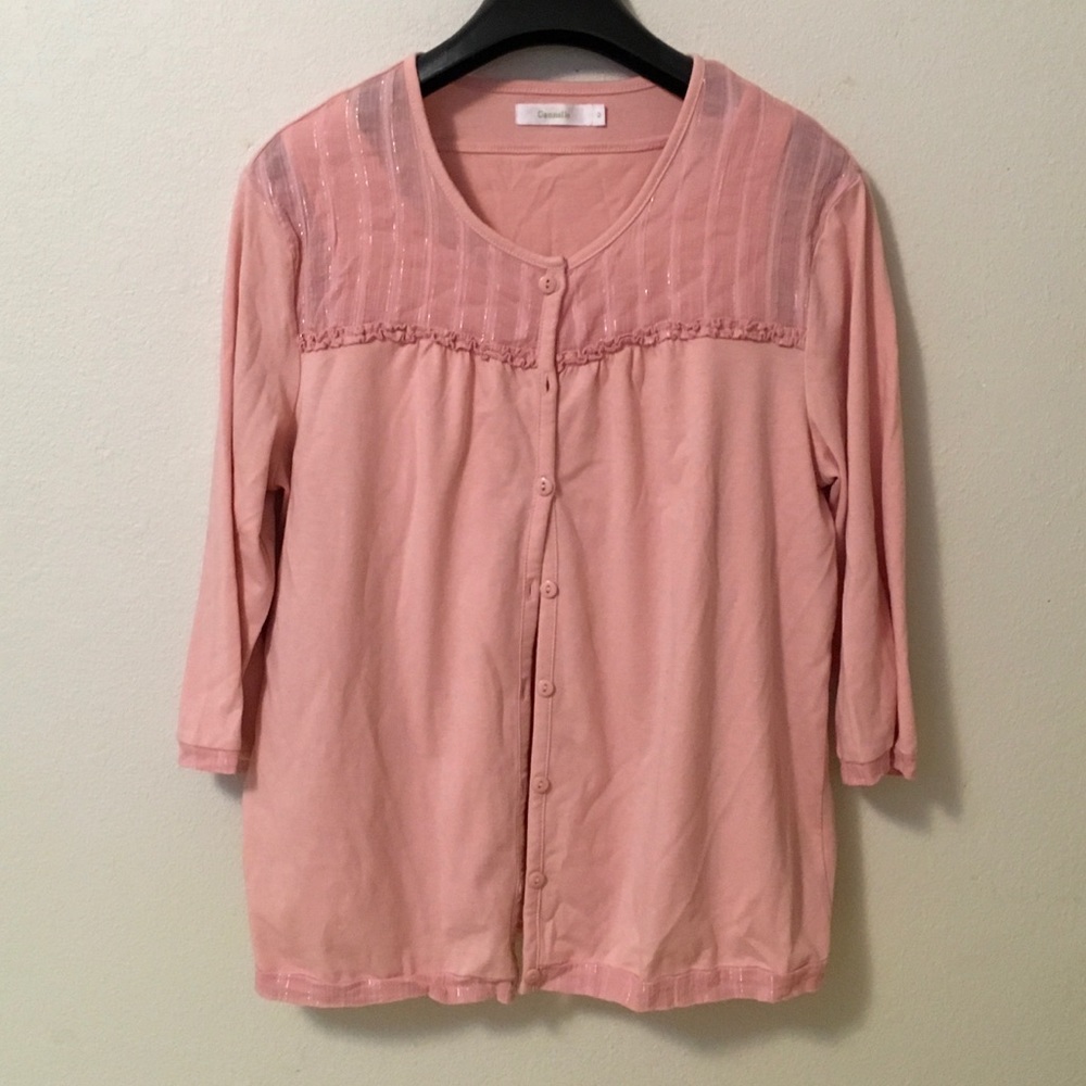 Cardigan set with matching tank top