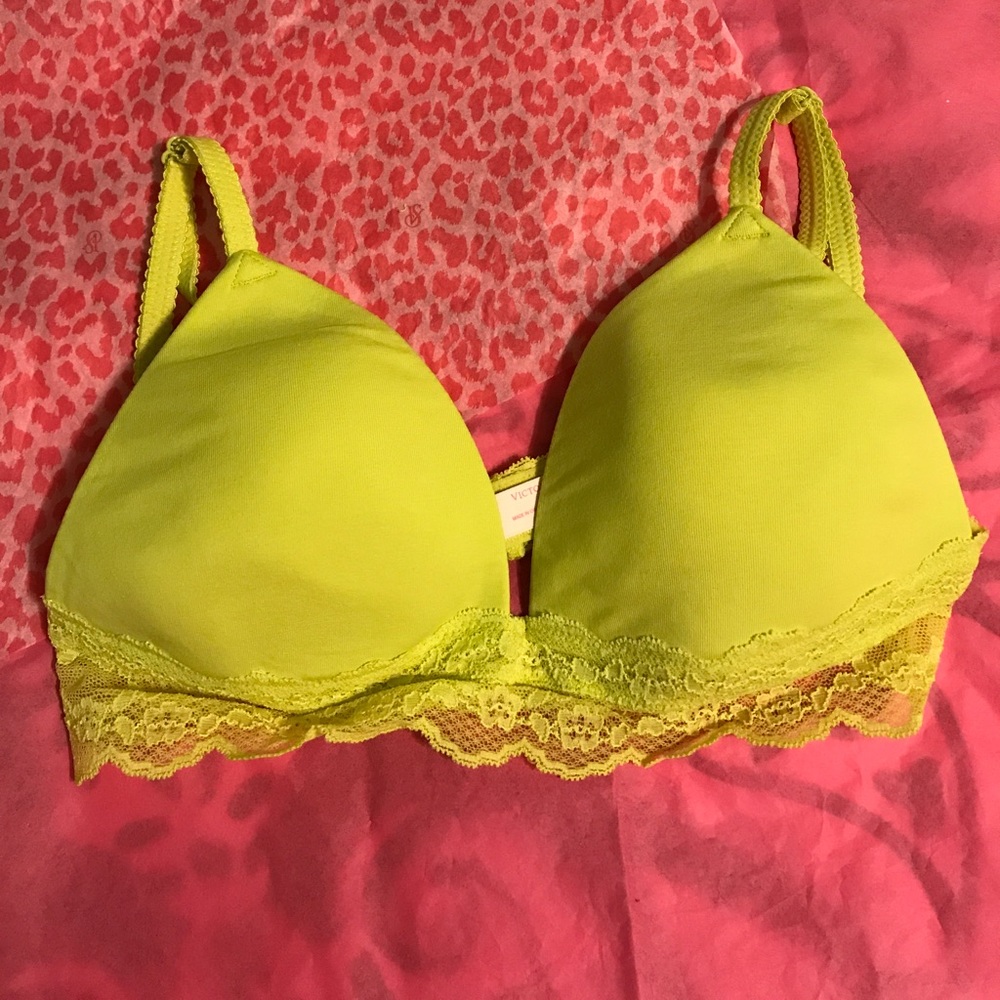 Nwt Victoria's Secret cotton bralette bra Medium