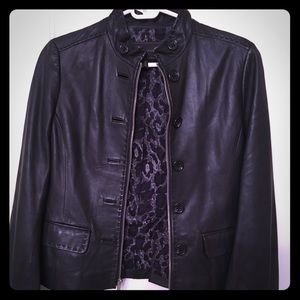 BCBG Maxazria leather Jacket XS