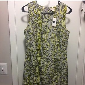 Gap Cheetah Print Sleeveless Summer Dress
