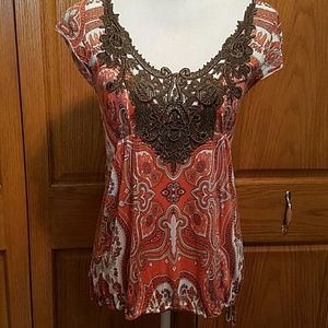 Free People Lightweight Crochet Top