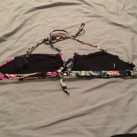 Summer Floral ruffle bikini 2 piece strapless opt - Picture 5 of 5