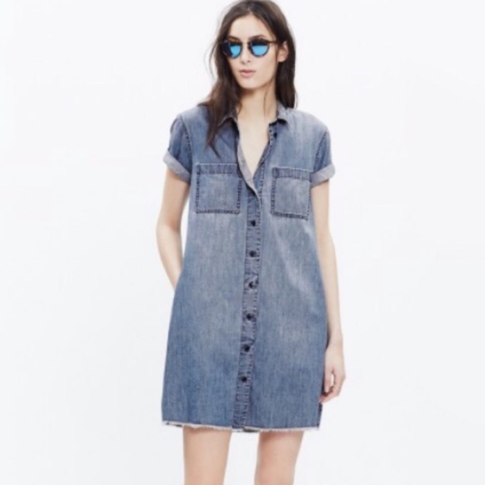 Nwot madewell denim dress
