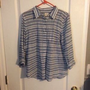 Jcrew striped shirt