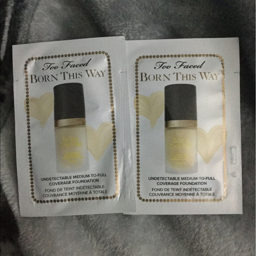 Too Faced Foundation Samples