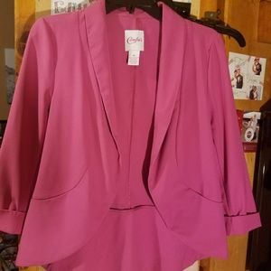 Pink suit