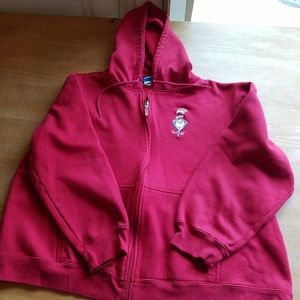 Dr. Seuss zip up sweatshirt