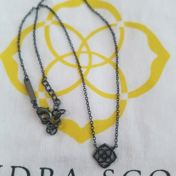 Kendra Scott Accessories - Kendra scott Gunmetal Decklyn HTF