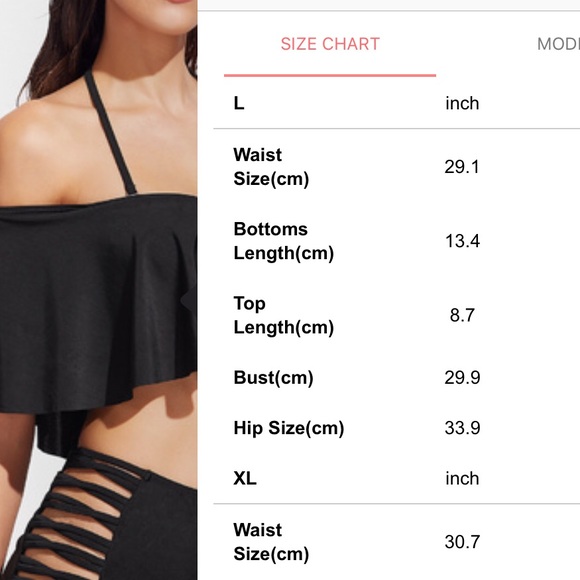 🔥5⭐️Rated Hi waist LADDER Cut off-shoulder bikini - Picture 6 of 8