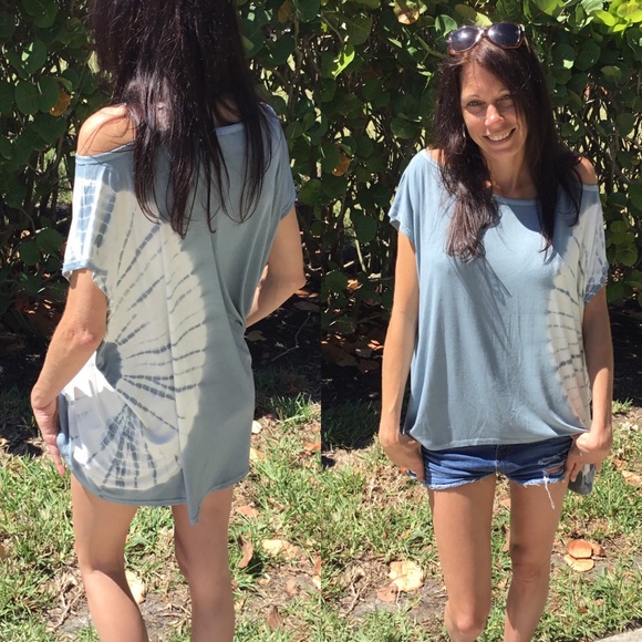 Hi Lo Tie Dye Tunic M,L - Picture 3 of 3