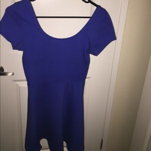 Blue dress
