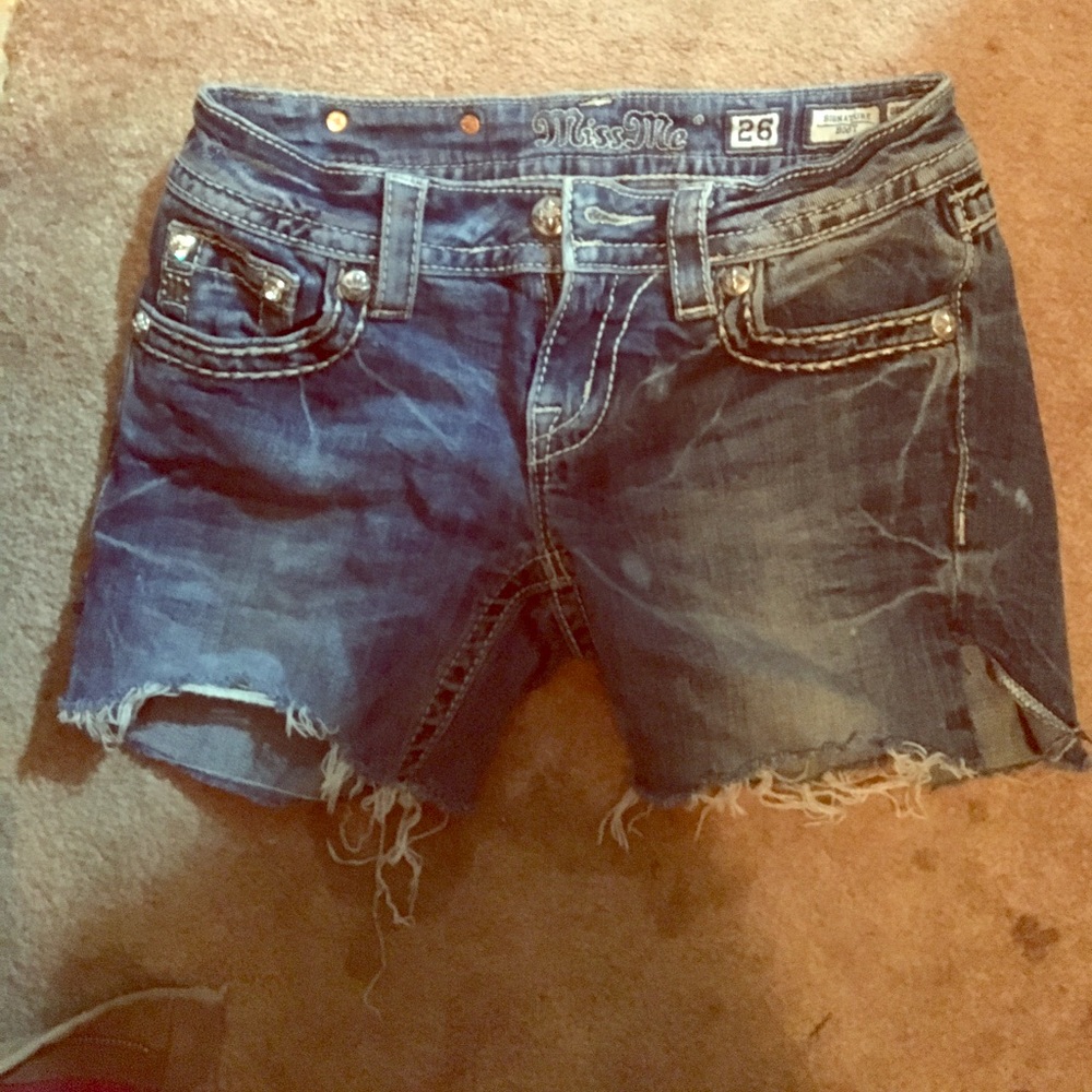 Miss me cut off shorts