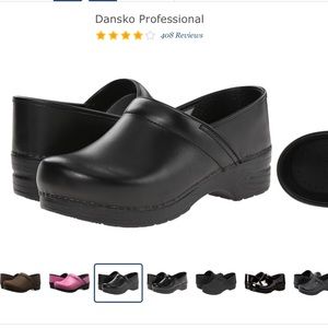 Dansko Professional Clogs 39 - Color: Black Box