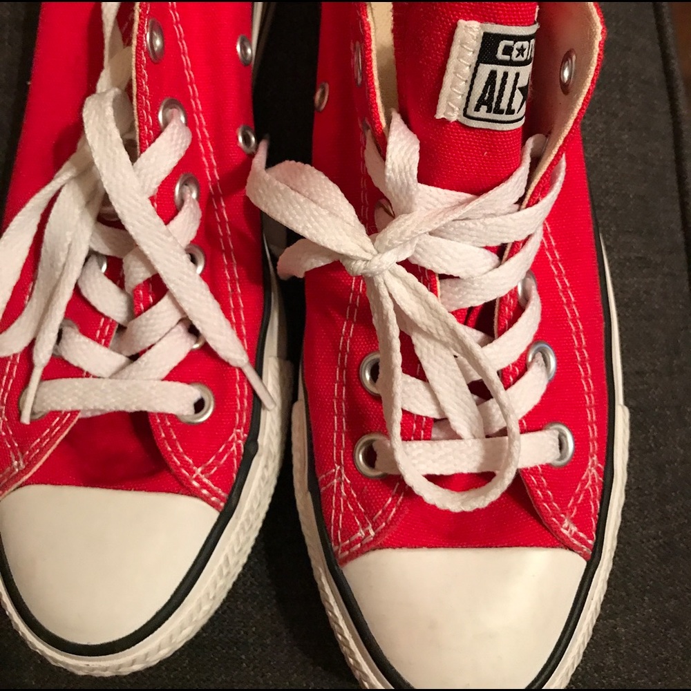Red Low Top Converse
