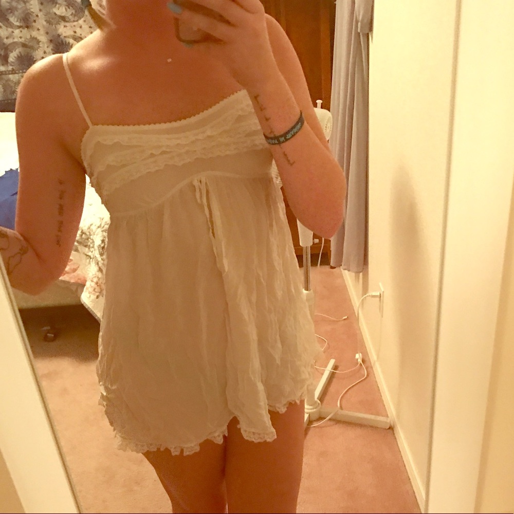 White Baby Doll Nighty