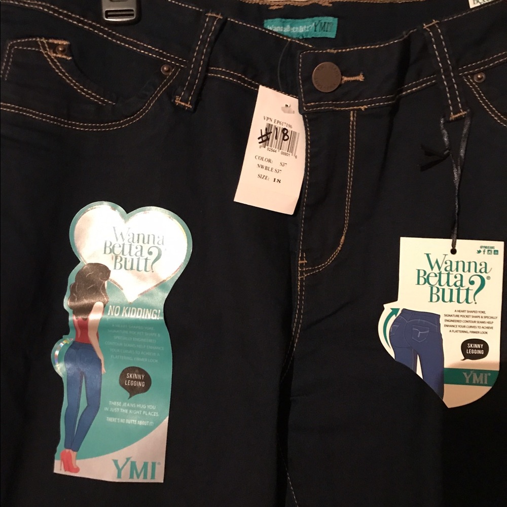 New dark blue jeggings. All prices negotiable