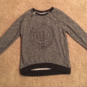 Vans Crewneck Sweatshirt with zip detailing (M)
