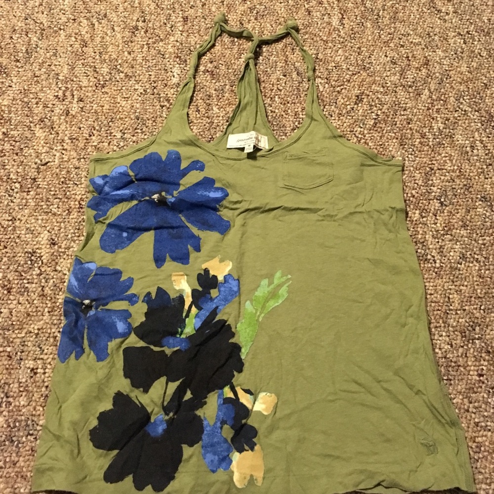 Fun cotton knotted tank top