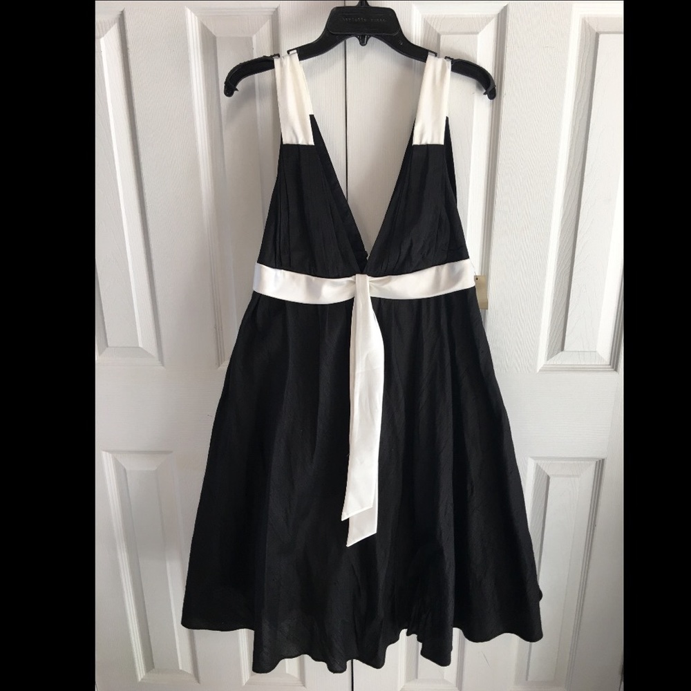 A.B.S. Black and White cocktail dress