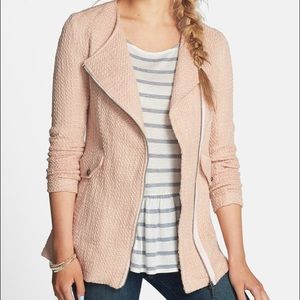 Stoosh linen moto jacket