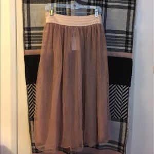 Free People Tulle Skirt