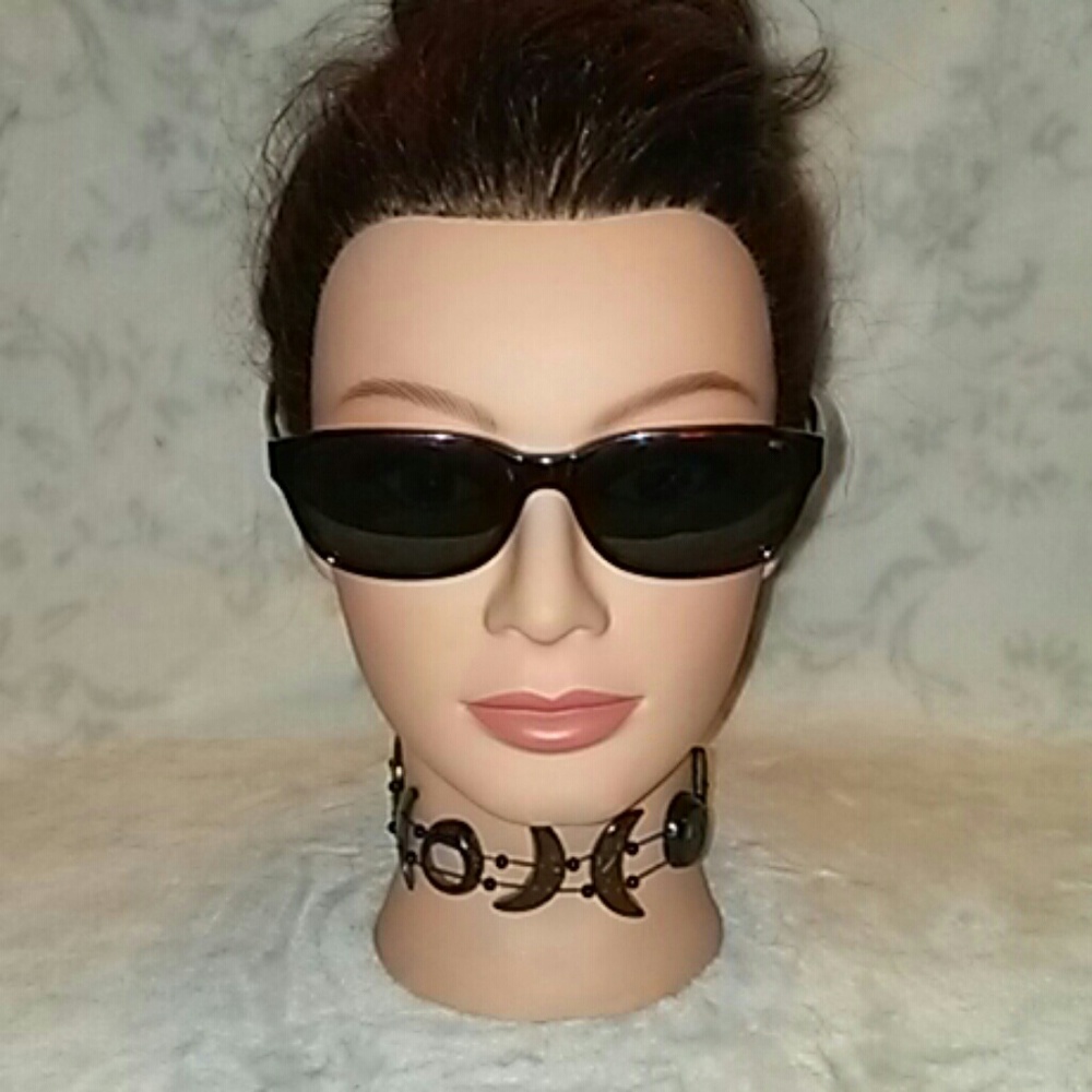 MASSIMO DUTTI TORTOISE BROWN WAYFARER SUNGLASSES