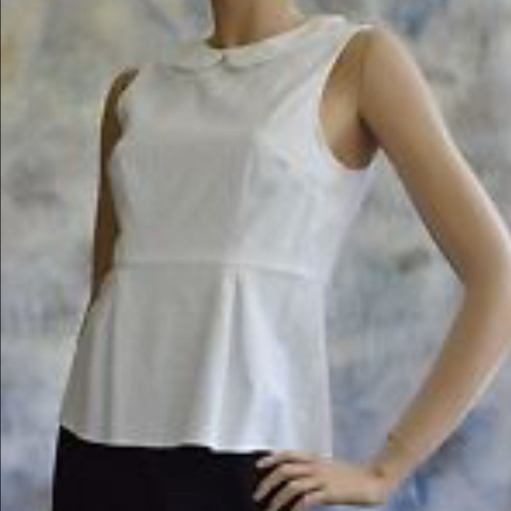 J Crew peplum top