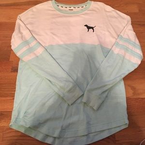 Blue Pink sweater long sleeve