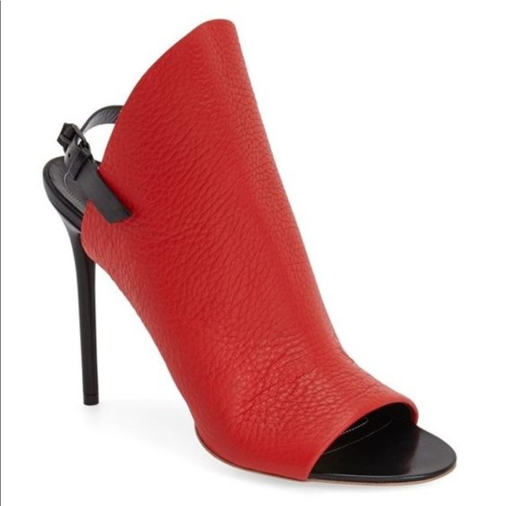 Balenciaga Glove Red Heels.