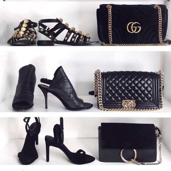 Balenciaga Glove Red Heels. - Picture 3 of 8