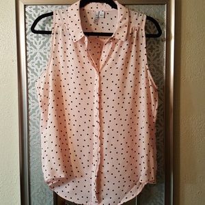 Elle Polka Dot Top