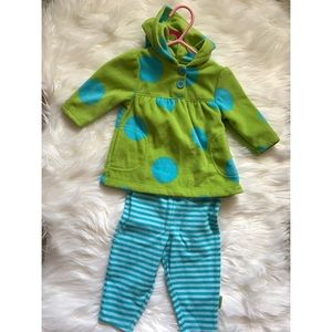 2 piece fleece outfit