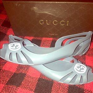 Gucci Jelly Sandals