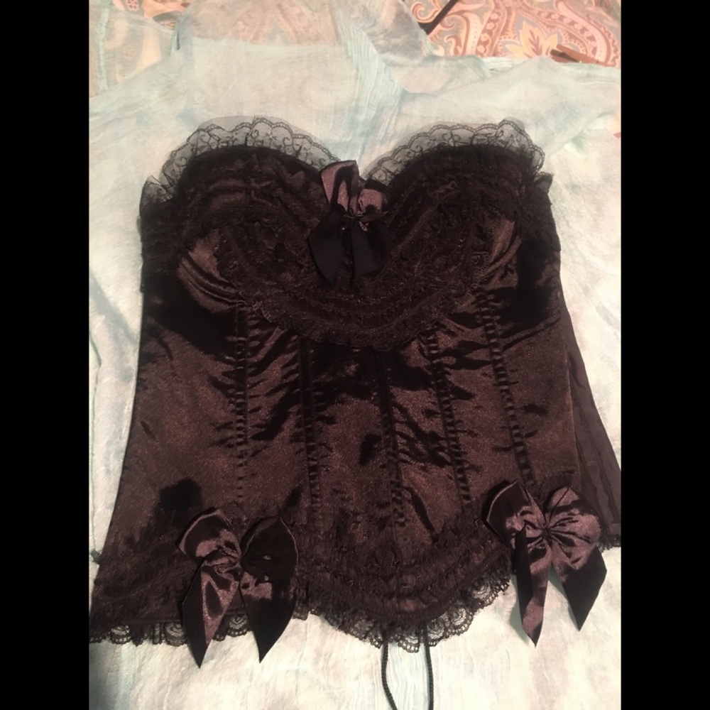 Stunning black corset
