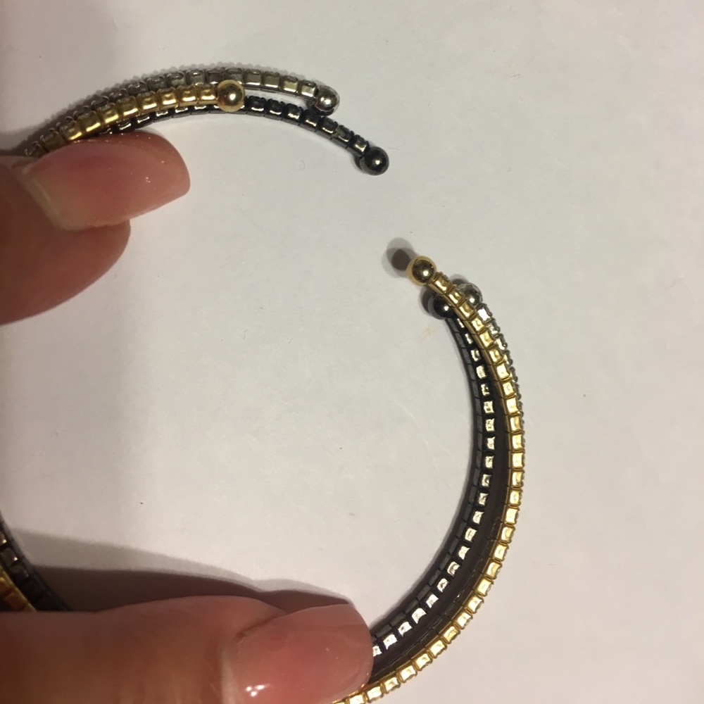 Three Rhinestone Bangle Bracelets - image 4