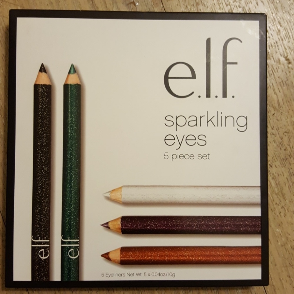 e.l.f. Sparkling Eyes 5pc set - NIB