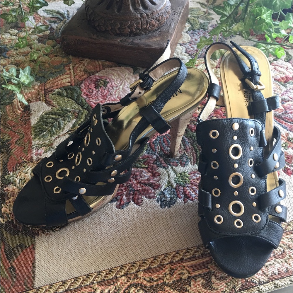 Gorgeous Michael Kors Black Sandals