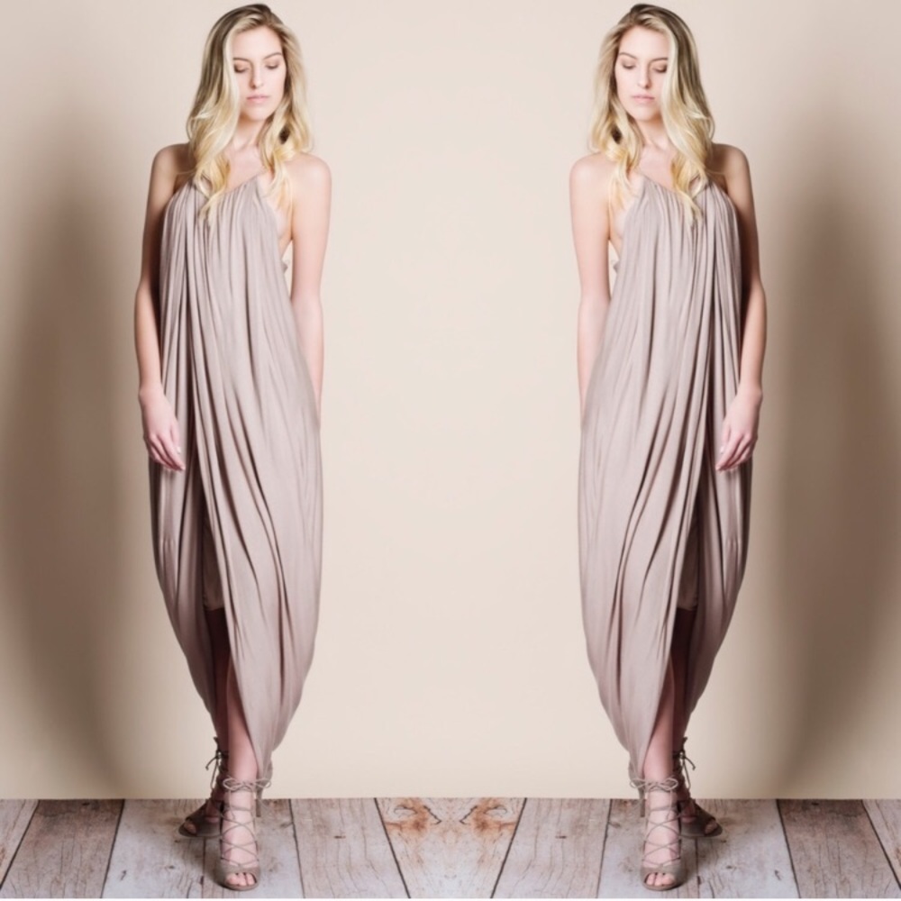 H&M front wrap dress