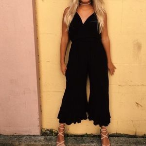 Flowy black jumpsuit