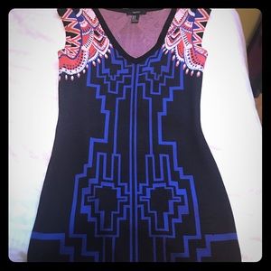 Patterned Forever 21 Dress