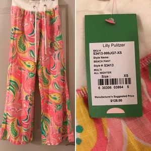 NWT Lilly Pulitzer Linen Beach Pant NWT Lilly Pulitzer Linen Beach Pant 