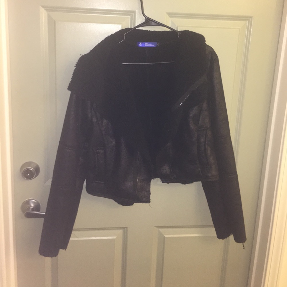 Black Sherling jacket