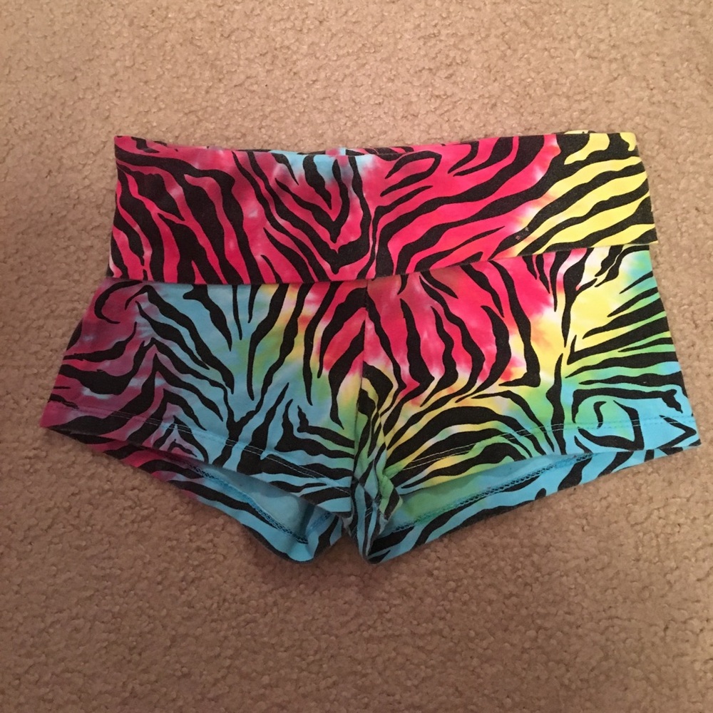 Girls Medium Padre Island Muliti Color Shorts
