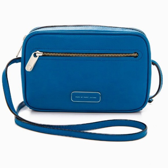 Marc by Marc Jacobs Handbags - {MARC BY MARC JACOBS} Blue Leather Crossbody