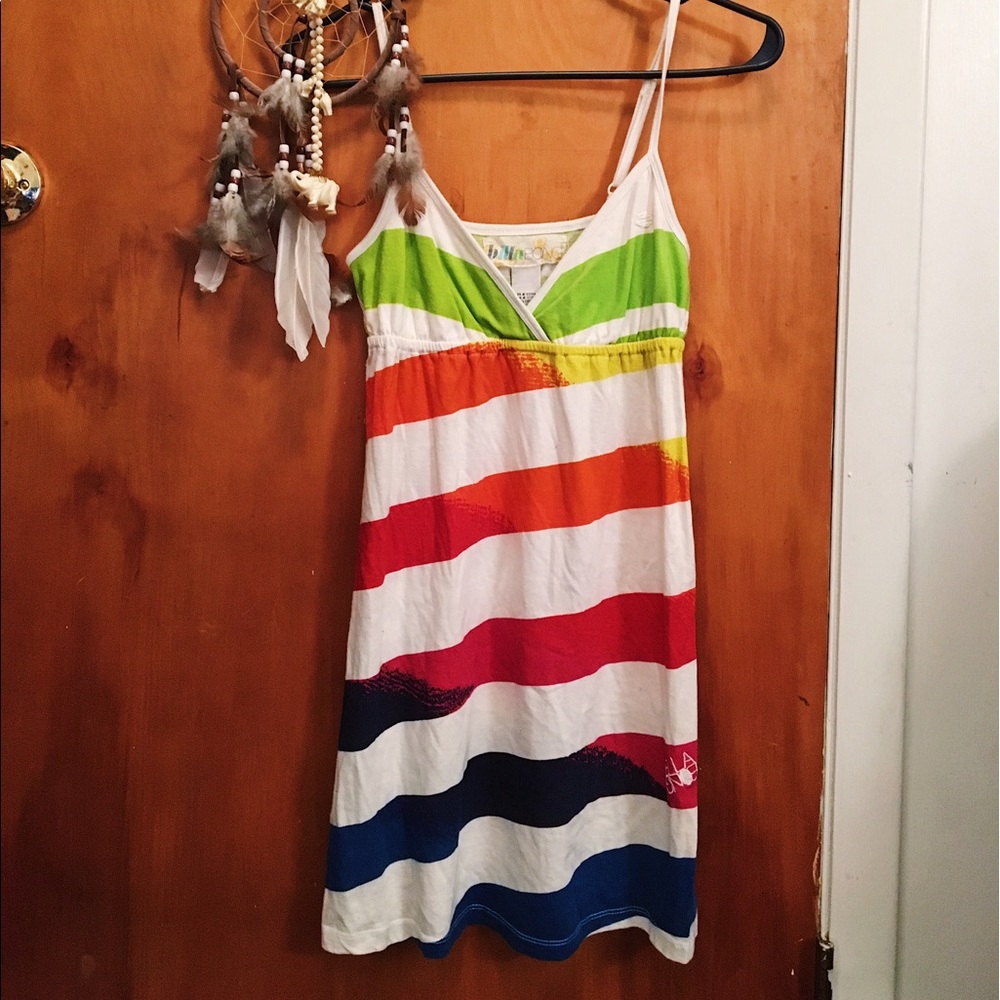 Pacsun Billabong Rainbow Dress 🌈