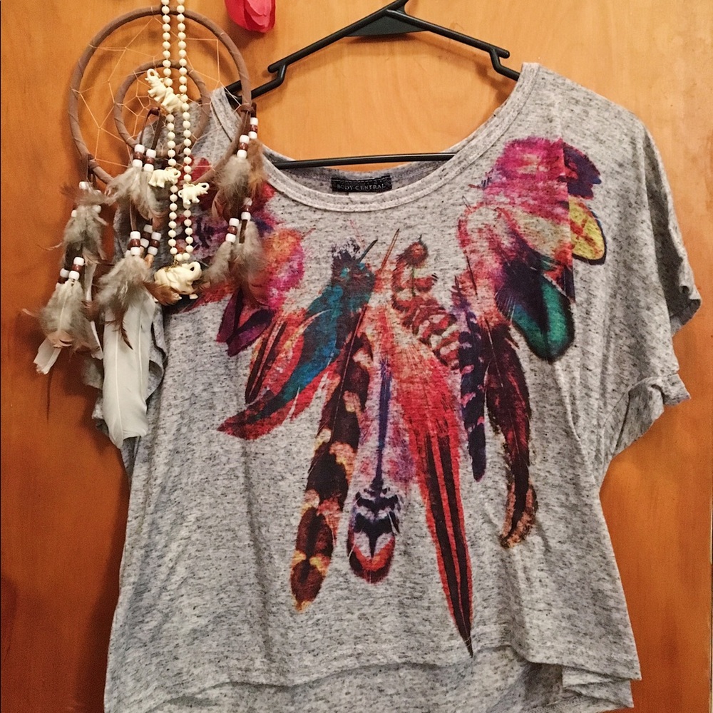 Boho Feather Top