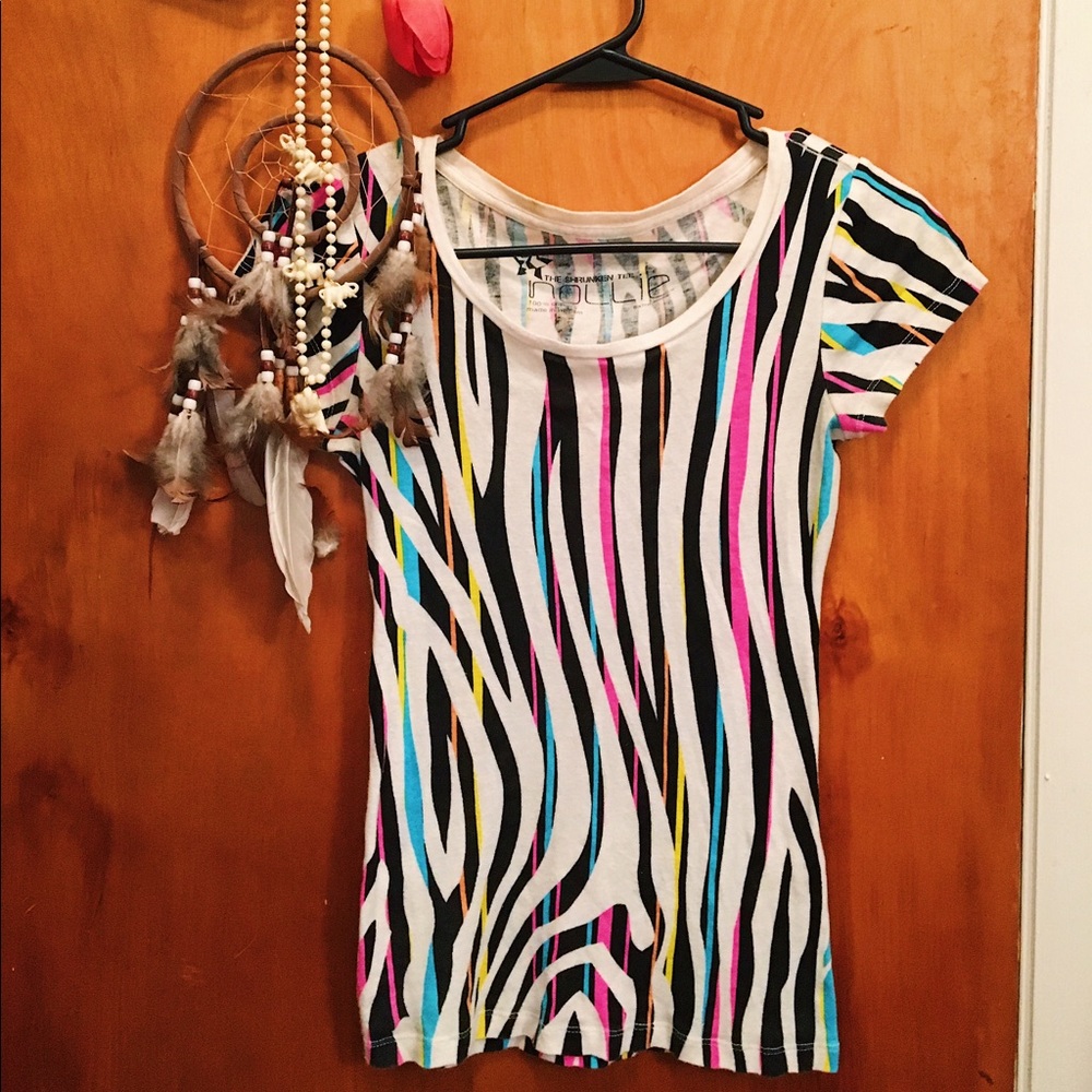 Pacsun Nollie Colorful Striped Tee
