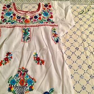 Hand embroidered Summer Dress