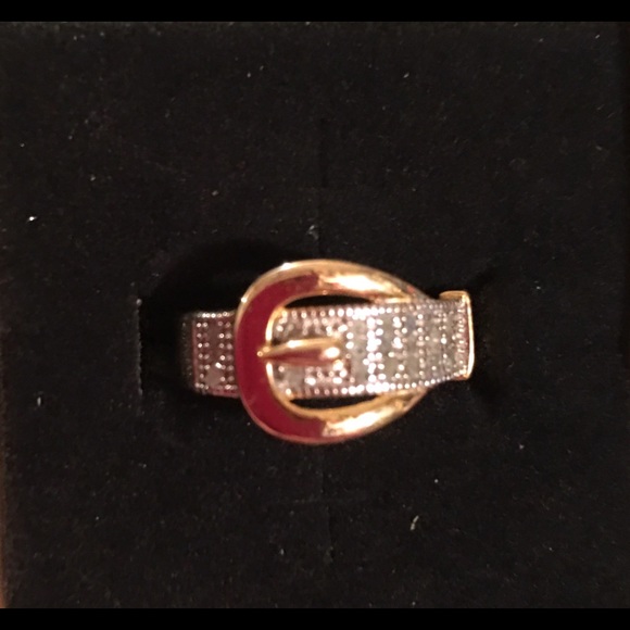 Diamond Belt Ring - Picture 2 of 8