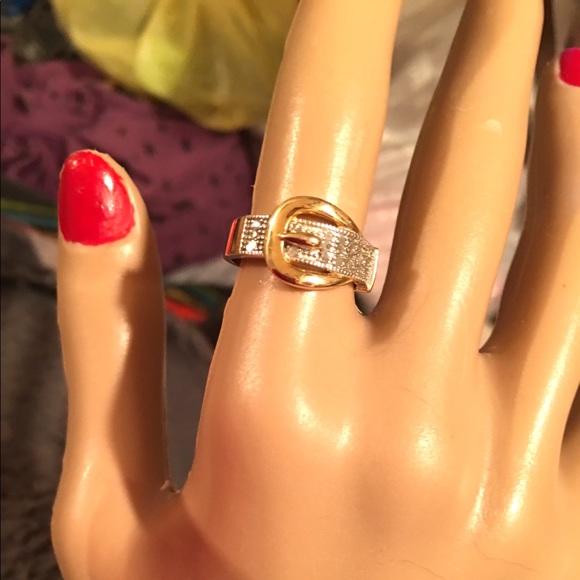 Diamond Belt Ring - Picture 3 of 8